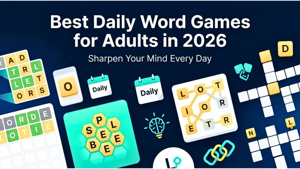 Best Daily Word Games for Adults in 2026